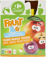 FRUIT &Cie POMME MANGUE PASSION