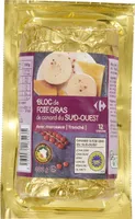BLOC de FOIE GRAS de canard du SUD-OUEST