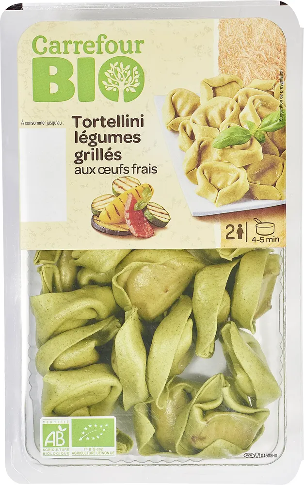Tortellini légumes grillés