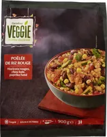 Poêlée de riz rouge