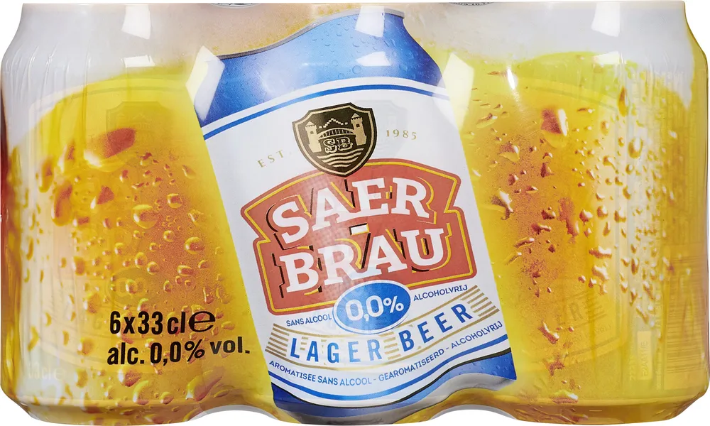 Bière sans alcool Saer-Brau Lager Beer 0.0%