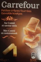 Mini crêpes Fourrage au Comté - saveur Noix