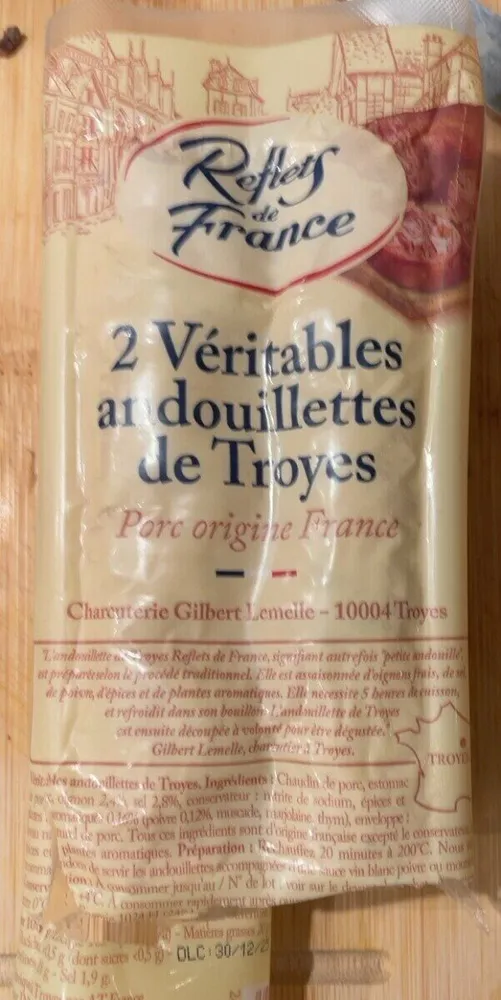 2 Veritables andouillettes de Troyes