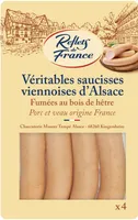 Véritables saucisses viennoises d'Alsace