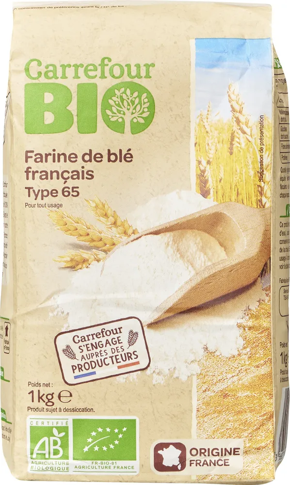 Farine de blé T65 Tous usages