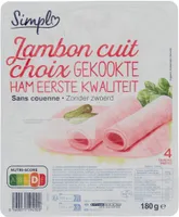 Jambon sans couenne