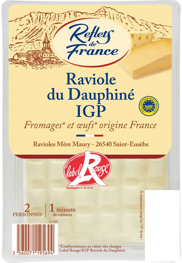 Ravioles du dauphiné IGP