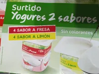 Yogures sabores