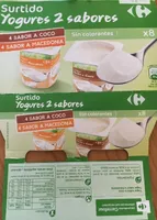 Yogures 2 sabores
