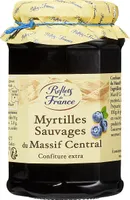 Confiture Myrtilles sauvages du Massif Central