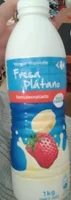 Yogur Liquido Fresa Y Platano