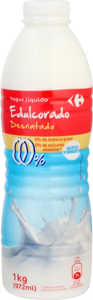 Yogur Liquido 00% Natural Edulcorado