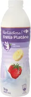 Yogur Liquido Fresa Y Platano Sin Lactosa