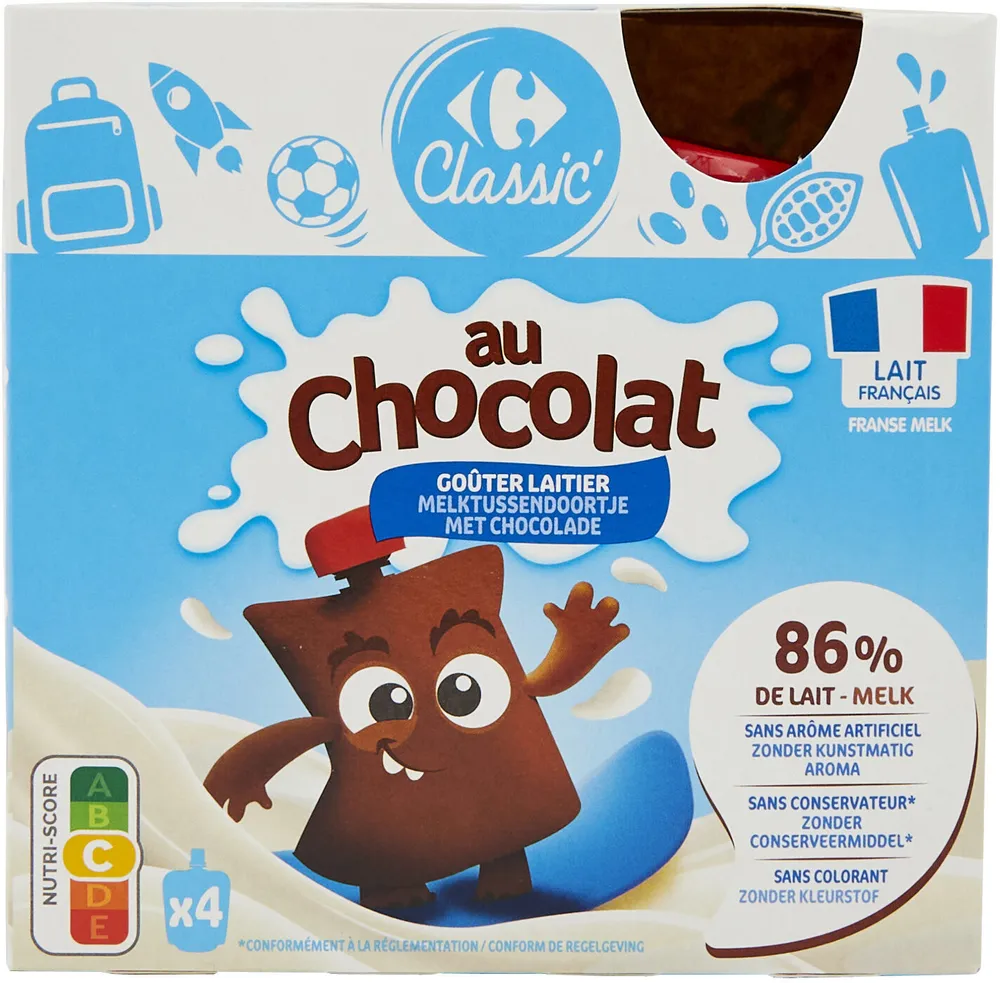 au Chocolat Goûter laitier
