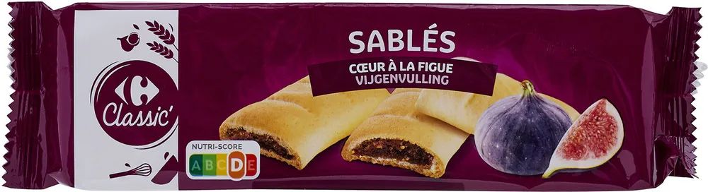 Sablés Coeur à la figue