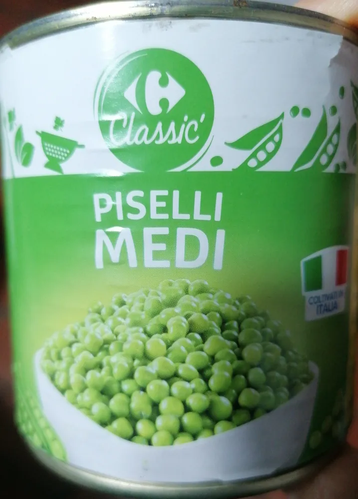 Petits pois moyens