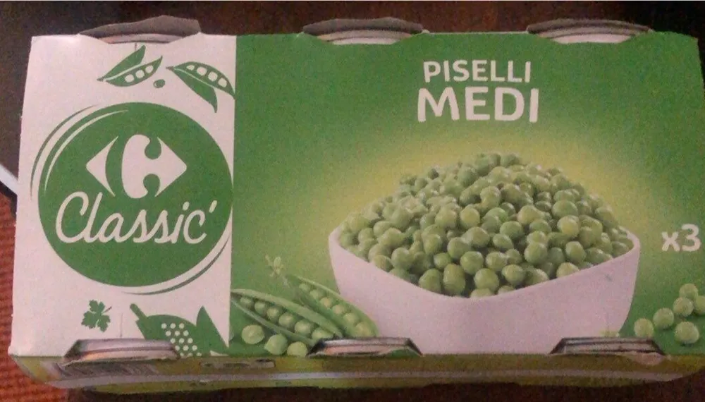 Petits pois moyens
