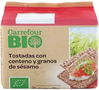 Tartines au seigle