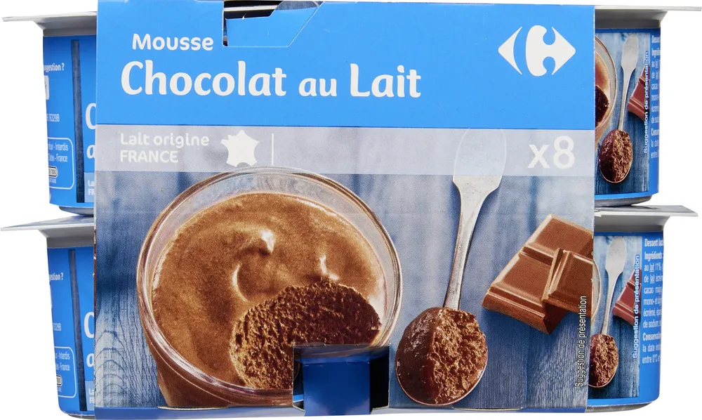 Mousse chocolat au lait