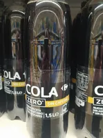 Cola zero sin cafeína carrefour