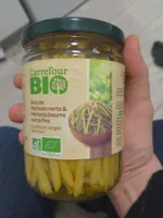 Duo de Haricots verts et Haricot beurre extra-fins biologique