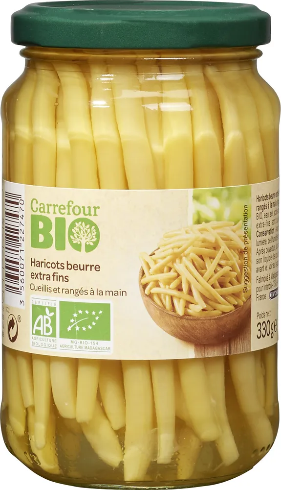 Haricots Beurre Extra Fins
