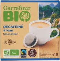Expresso Décaféiné à l'eau Tendre et généreux