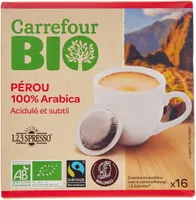 Expresso Pérou Acidulé et subtil