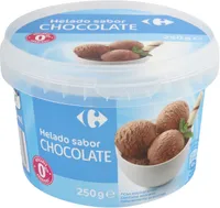 Helado tarrina chocolate sin azúcar