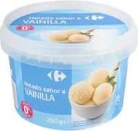 Helado tarrina vainilla sin azúcar