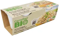 Riz complet et quinoa rouge