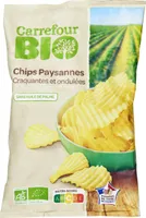 Chips paysannes Craquantes et ondulées