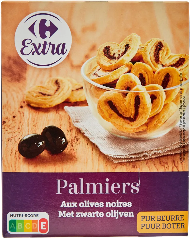 Palmiers aux olives noires