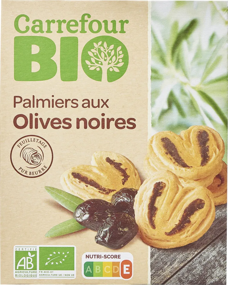 Palmiers aux olives noires