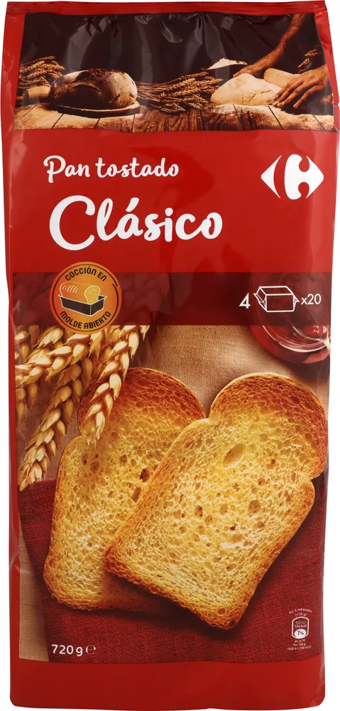 Pan tostado clásico