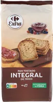 Pan tostado integral