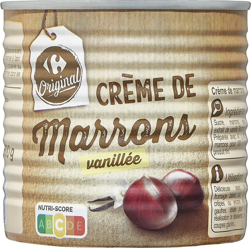 Crème de marrons