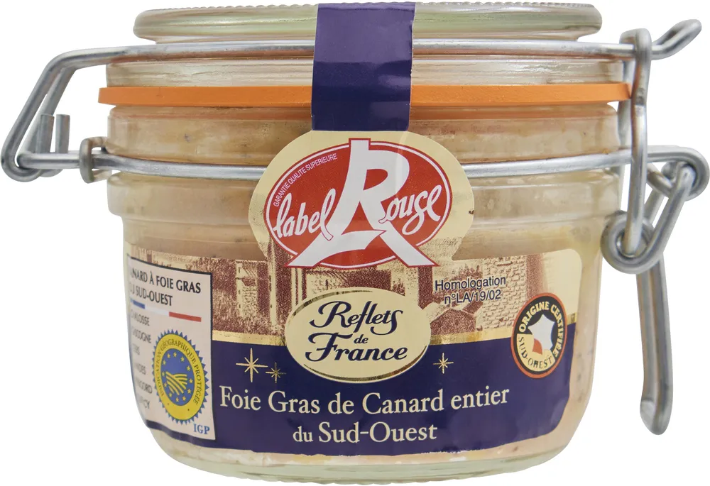 Foie Gras de Canard entier du Sud-Ouest Mi-cuit