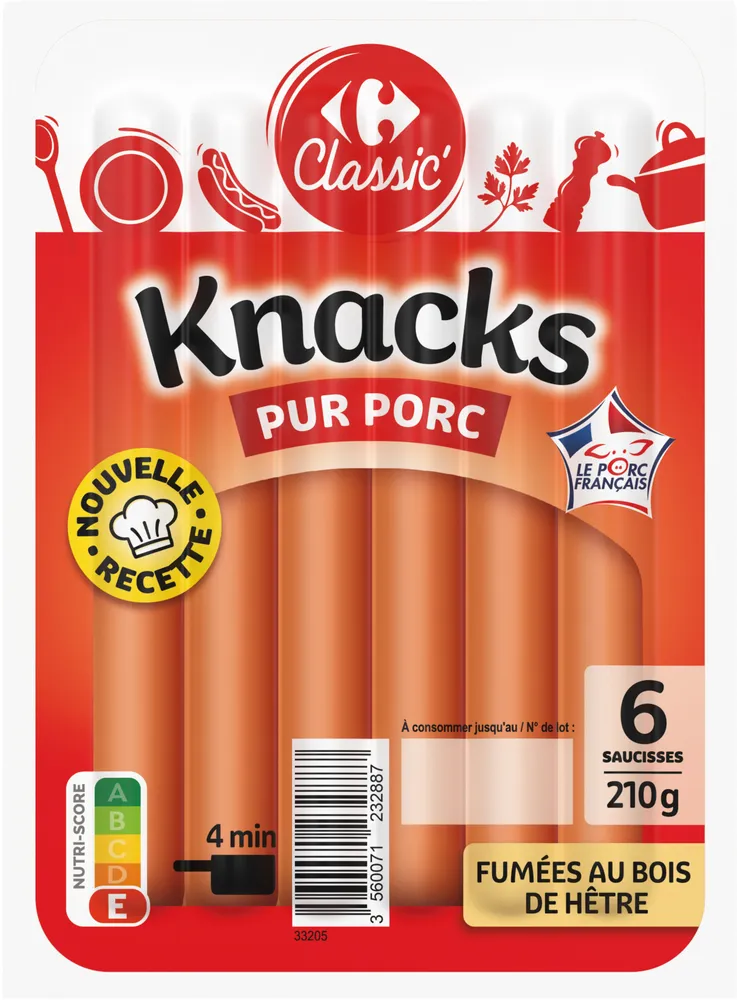 Knacs pur porc