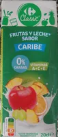 Fruits et lait* saveur caraibes