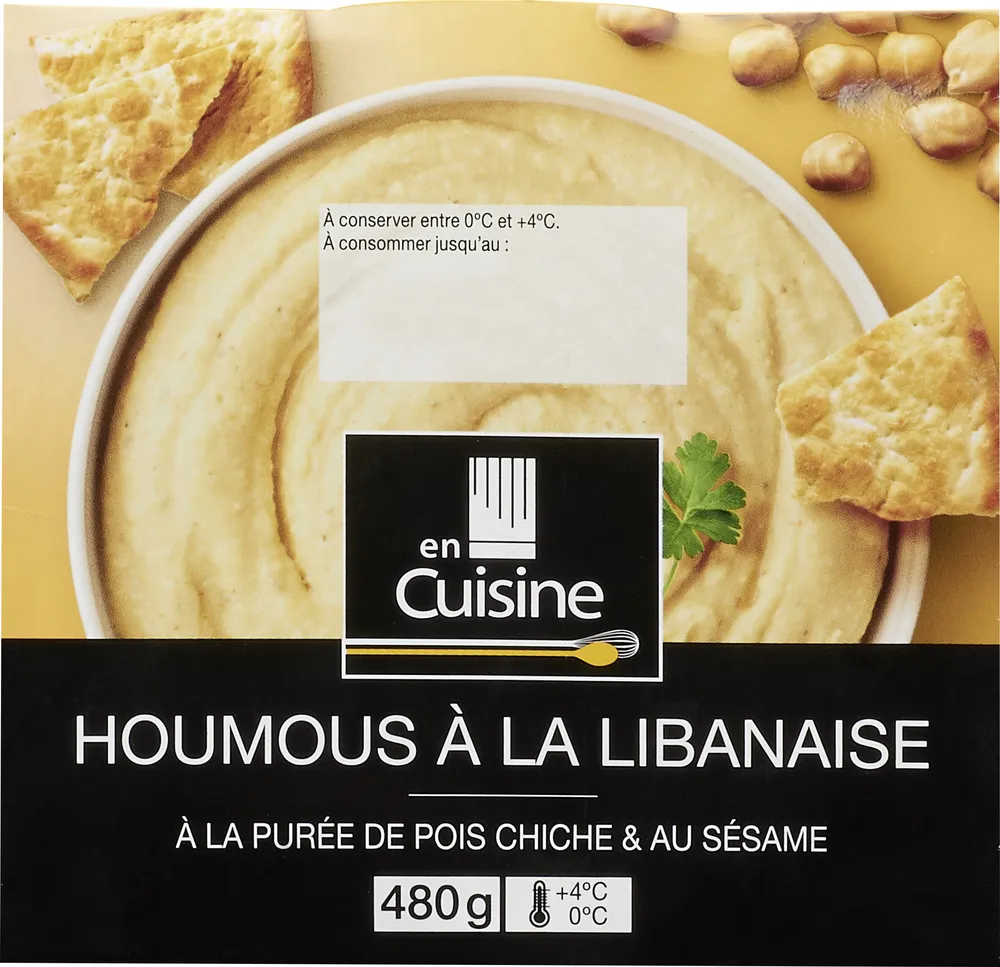 Houmous à la libanaise