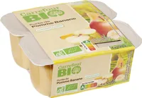 Purée de pomme banane sans sucres ajoutés