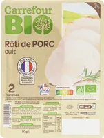 Rôti de porc cuit