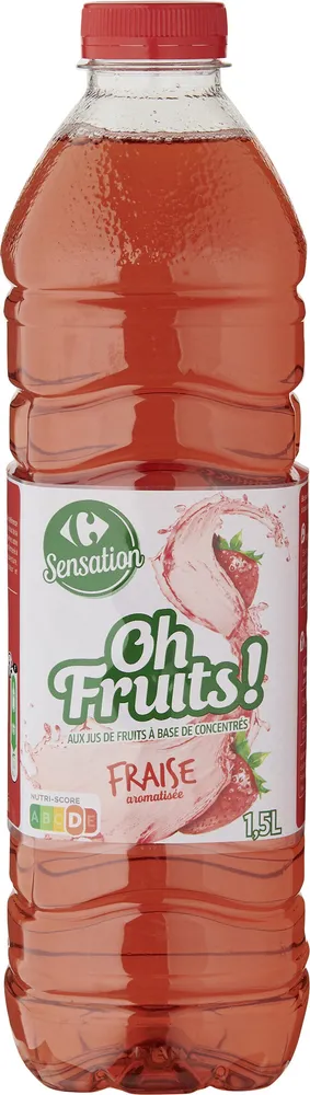 Eau fraise