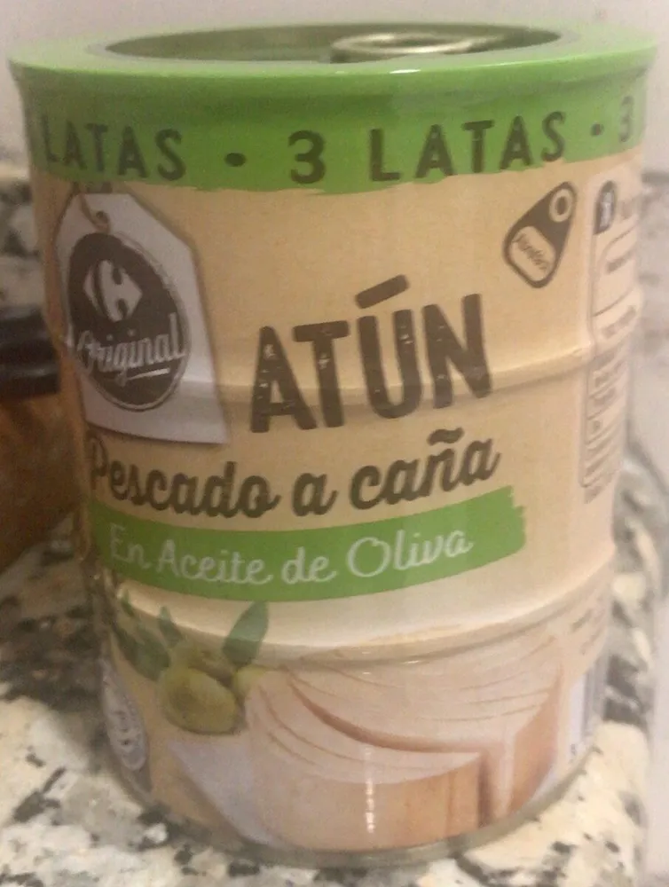 Thon à l'huile d'olive pêché à la canne