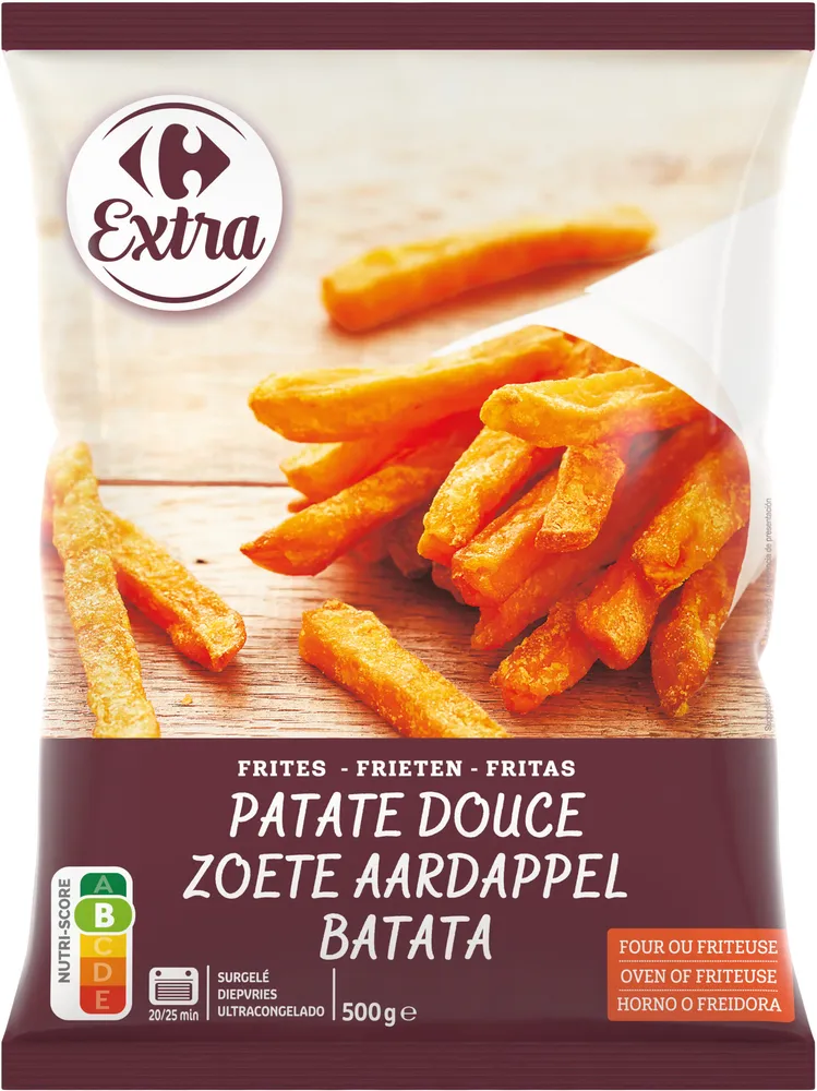 Frites patate douce