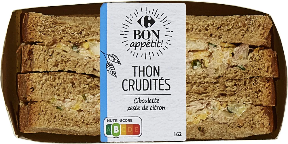 Thon crudites