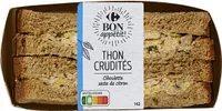 Thon crudites
