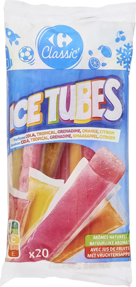 Ice tubes