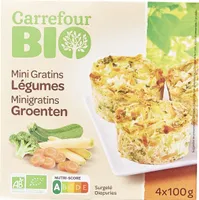 Mini gratins légumes
